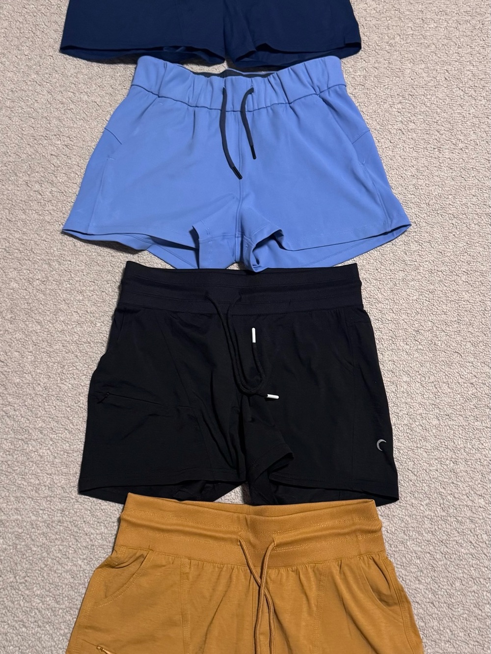 High-Waist Active Shorts